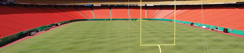 Arrowhead Stadium, Kansas City Chiefs. Renovations by Perfect Play Fields & Links