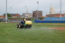 Athletic field and golf course maintenance services